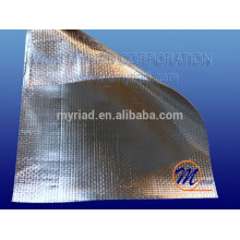 Tecido tecido de folha de alumínio / material de isolamento tecido com folha de alumínio e bolha / materiais de construção